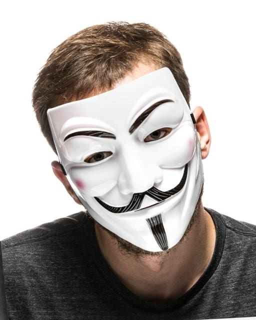 Maska V jak Vendetta - Anonymous