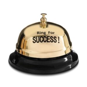 Biurkowy dzwonek na SUKCES (Ring for SUCCESS!)