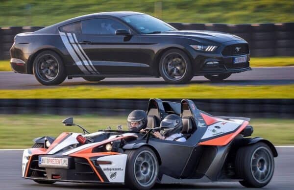 KTM X-Bow vs Ford Mustang  Piekielna prędkość na torze