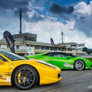 Lamborghini & Ferrari (po 2 okrążenia)
