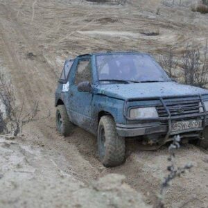 Off-road - Co-drive na siedzeniu pasażera