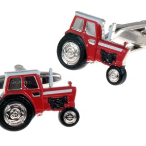 Spinki do mankietów Czerwony Traktor SD-1366