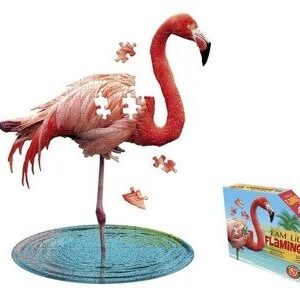 Puzzle I AM LIL' - FLAMINGO - Flaming