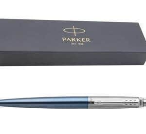 Długopis PARKER Jotter Stal Waterloo Blue GRAWER