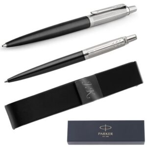 Długopis Parker Jotter PRM SS Tower Grey Diagonal CT + Etui Grawer