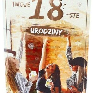 Kartka urodzinowa na 18