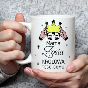 Kubek dla mamy / Królowa tego domu / 330 ml / Prezent na Dzień Mamy