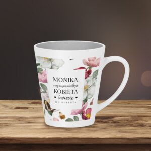 Kubek na Dzień Kobiet ze zdjęciem / 300 ml / Najwspanialsza Kobieta.