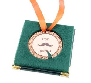 Medal brązowy w etui NADRUK