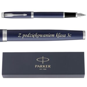 Parker Im Pióro Wieczne Blue Ct Grawer !!Nowość!!