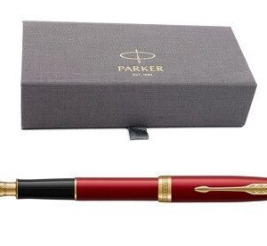 Parker SONNET GT Pióro wieczne Red Locquer w eleganckim etui Parker DEDYKACJA