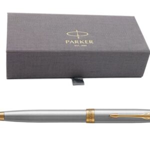 Parker Sonnet GT Długopis Stainless Steel w eleganckim etui