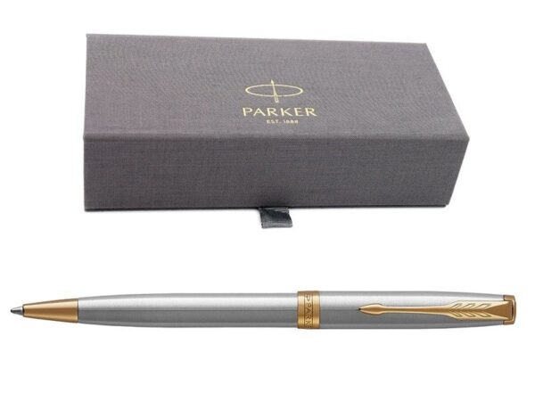 Parker Sonnet GT Długopis Stainless Steel w eleganckim etui