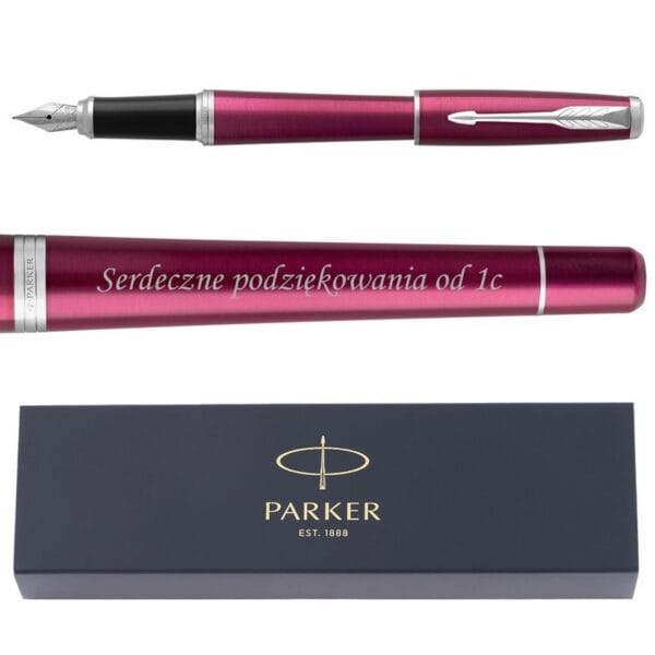 Parker Urban Pióro Wieczne Magenta Grawer Nowość