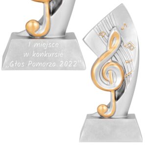 Statuetka Muzyka / Grawer / Nagroda w konkursie muzycznym.