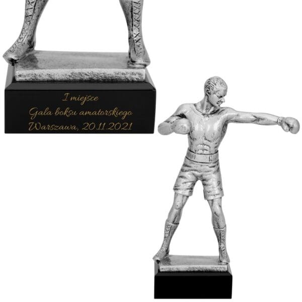 Statuetka odlewana Boks / Figurka - Trofeum Bokser.