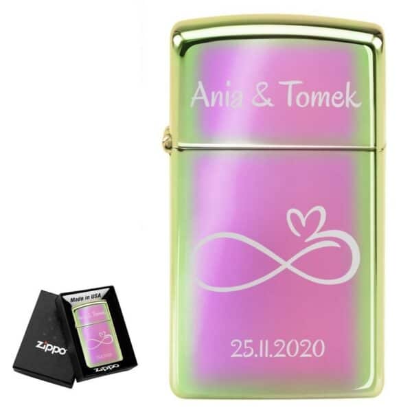 Zapalniczka Zippo Z20493 Slim Spectrum Grawer