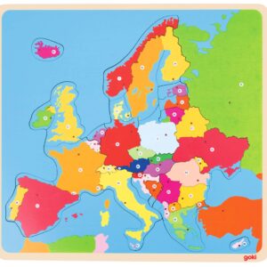 Puzzle: mapa Europy