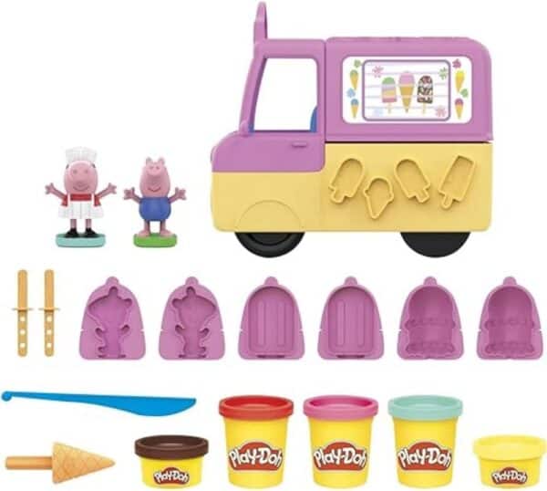 Zestaw do zabawy w lody PD PEPPAS PLAYSET, który podkreśla jego unikalne cechy