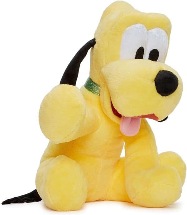 Simba 6315872690 Disney Pies Pluto 25 cm - Oficjalna licencjonowana Przytulanka dla niemowląt - Miękki przyjaciel Miki - Bezpieczna i łatwa w czyszczeniu